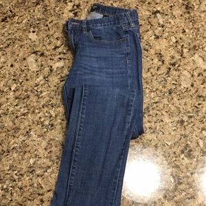 J. Crew women’s Toothpick jeans.